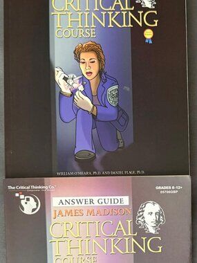 James Madison Critical Thinking Course + Answer Guide (Grades 8–12+)